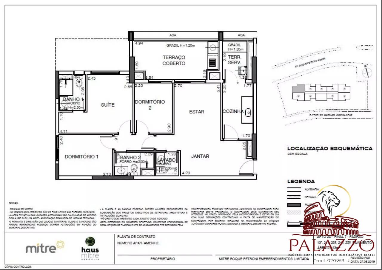 Apartamento à venda com 3 quartos, 84m² - Foto 27