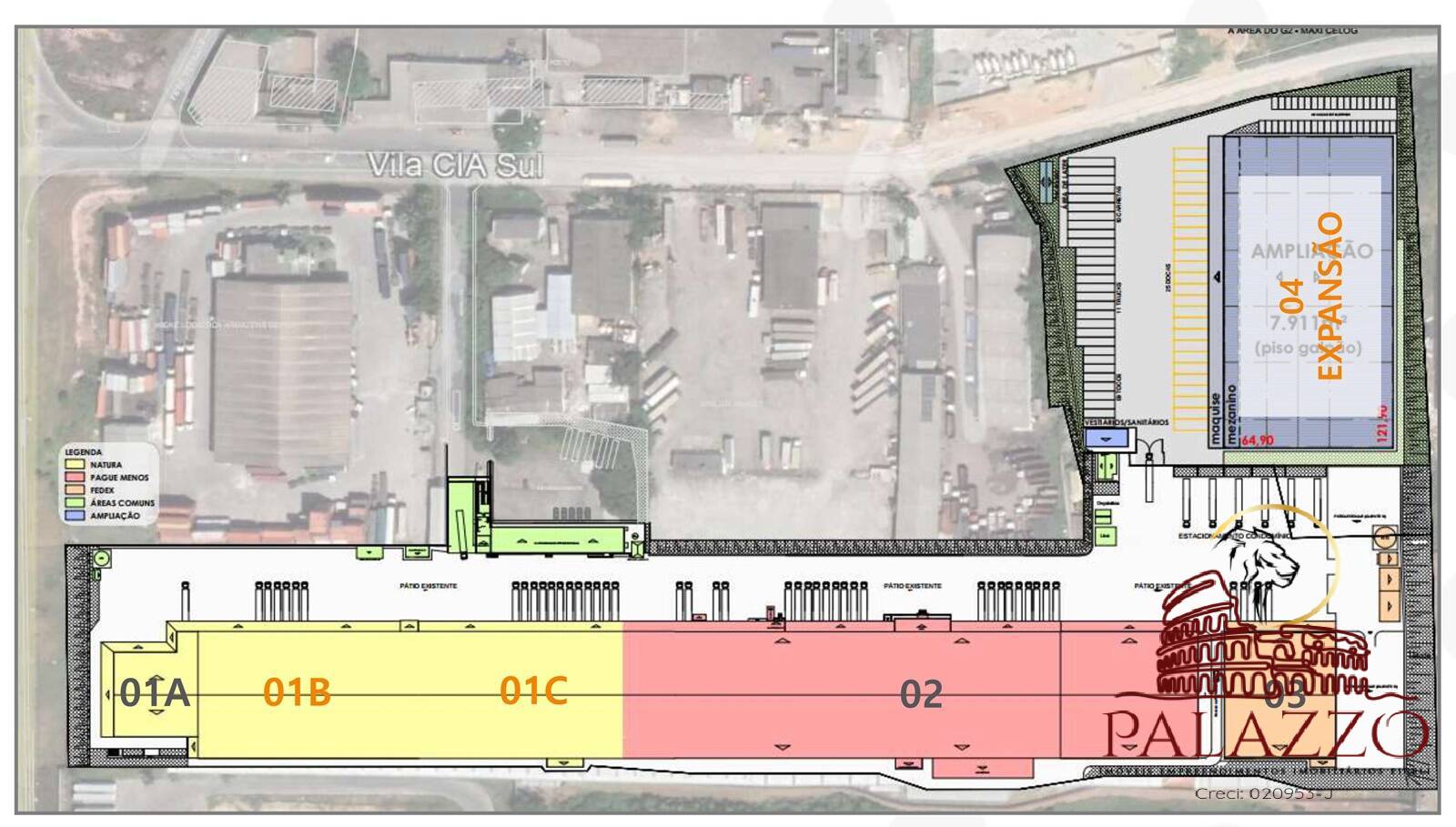 Depósito-Galpão-Armazém para alugar, 4316m² - Foto 2